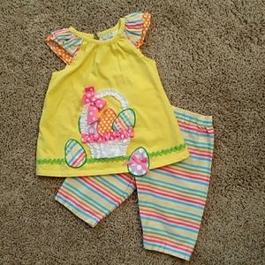 NWOT-Rare Editions 2-piece matching Easter set